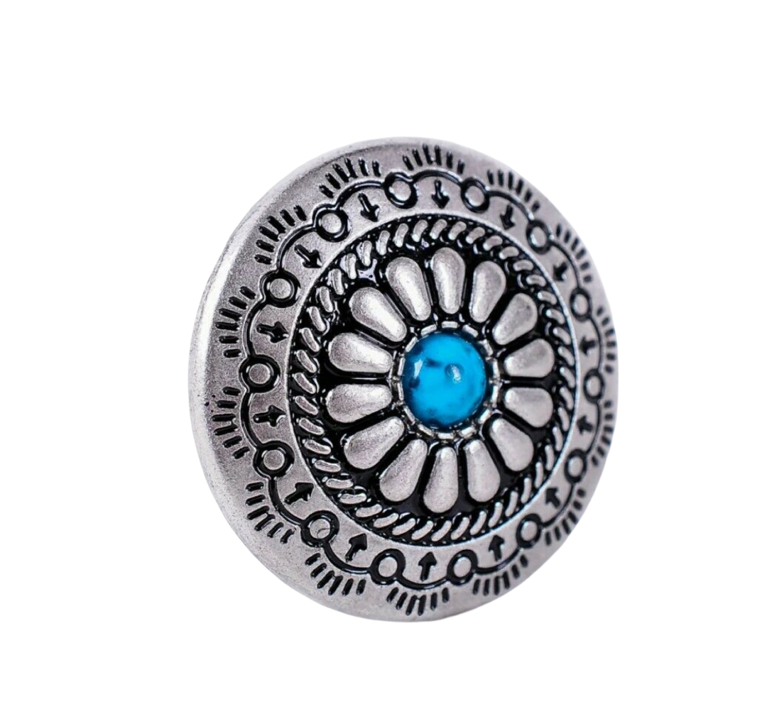 Blume 30 mm Western Concho zum Schrauben