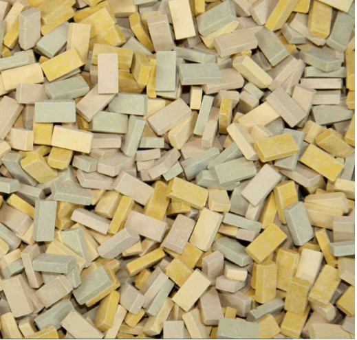 Juweela 28054 1:87 H0 12.000 Stück Ziegel (NF) beige mix, Ladegüter